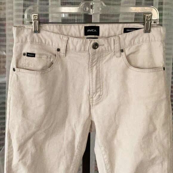 RVCA Jeans Daggers Pants 5 Pocket Men’s 31 x 31 Skater Surfer - Picture 3 of 8